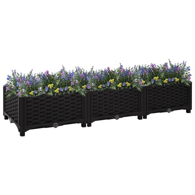 vidaXL Lit Surélevé 120x40x23 cm Polypropylène
