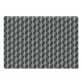 thumbnail image 1 of Starry Night Cutting Board, Monochrome Round Spiral Pattern with Swirls Modern Art Design Inspiration, Decorative Tempered Glass Cutting and Serving Board, Large Size, Black and White, by Ambesonne, 1 of 1