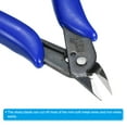 thumbnail image 4 of Cortador de alambre Uxcell, cortador de flush, mini cortador diagonal, cortador de alambre, azul, 4 of 5