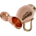 thumbnail image 4 of SAI DECORATIVE Pure Copper Royal Jug Water Pitcher Copper Hammered Drinkwater Jug for Ayurveda Healing Capacity 2 litter (1Jug & 2glass), 4 of 5