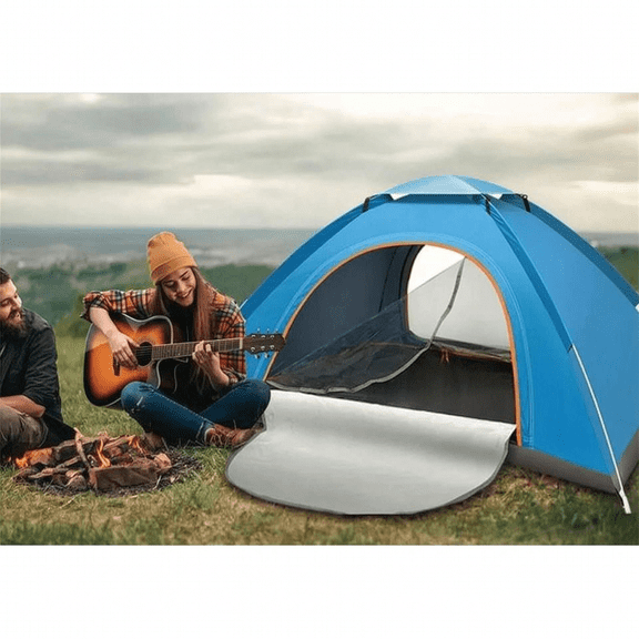 2–3 Person Automatic Pop-Up Camping Tent for Camping Easy and Quick Setup Camping Tent Waterproof Tent Family Tent for Camping, Backpacking, Hiking, Beach, Backyard, and Small-Scale Outdoor Events