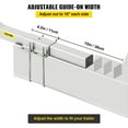 thumbnail image 6 of VEVORbrand Boat Trailer Guide-on, 22", Galvanized Steel Trailer Post Guide on, with 2pcs White PVC Tube Covers ＆ Complete Mounting Accessories, for Ski Boat, Fishing Boat or Sailboat Trailer, 6 of 9