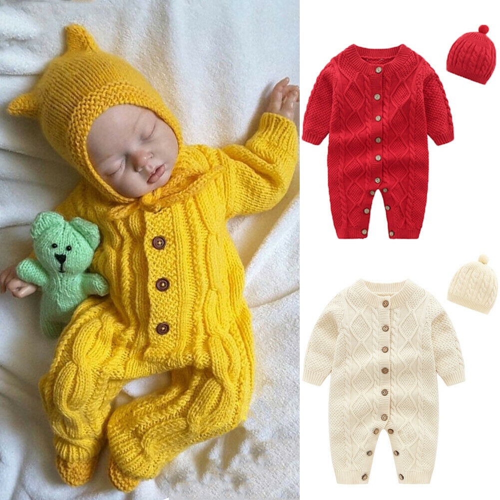newborn baby girl knitted outfits