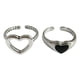 thumbnail image 2 of Anillo de amor, Regalos de joyería, Personalizado, Ajustable, Vintage, Anillo en forma de corazón Anillo abierto para esposa Mejor Chica, 2 of 9