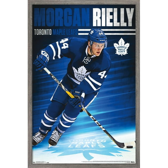NHL Toronto Maple Leafs - Morgan Rielly 16 Wall Poster, 14.725" x 22.375", Framed