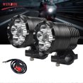 thumbnail image 2 of 2PCS 60W Additional Led Headlights for Motorcycle Universal Moto Spotlight LED Motorcycle Headlight Auxiliary 12V 24V Car Lamp, 2 of 4