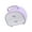 Purple, variant on Plastic Desk Storage Drawers with Compartments Suitcase Shaped Makeup Holder Desktop Table Cosmetics Organization Box