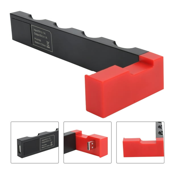Estación de carga del controlador, base de carga del cargador del controlador PG-9186 4 en 1 para Joycon, el mejor de su clase