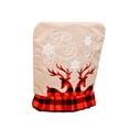 thumbnail image 1 of Injueey Funda para silla de comedor de Navidad, gnomo de dibujos animados, funda para asiento de Papá Noel, protección para muebles, Antimacassar, Kits de decoración para fiestas Alce Injueey HA070237-02B, 1 of 1