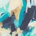 thumbnail image 3 of Vess, June Erica 20x20 Black Modern Framed Museum Art Print Titled - Blue Hive II, 3 of 5