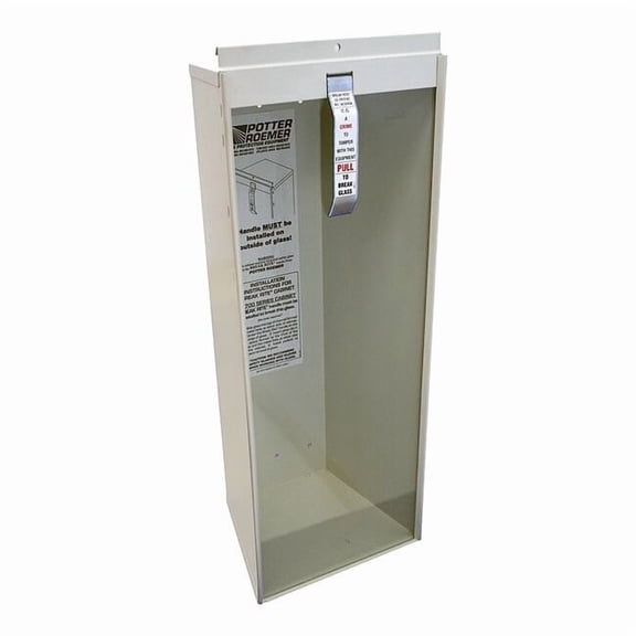 Econ Fire Extinguisher Cabinet, Surface Mount, 24 in Height, 10 lb 9752-IC