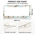 thumbnail image 4 of Coolnut Flowers Pattern 2 Holes Car License Plate Frames 2PCS, Car License Plate Holder with Screw Caps Cover Set Automotive Exterior Parts Decoration for US Vehicles, 4 of 7