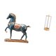 thumbnail image 5 of Figura de caballo,Figura de caballo Escultura animal coleccionable,Porta pajitas,Dispensador de pajitas con soporte de acrílico para mostrador,Organizador de pajitas para beber Contenedor de, 5 of 8