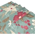 thumbnail image 3 of FREEAMG Beautiful Flowers Shower Curtain Waterproof Fabric Shower Curtains for Bathroom Decoration Curtain with 12 Hooks 60x72 Inch, 3 of 6