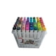 thumbnail image 1 of 60 PLUMONES DOBLE PUNTA PINCEL Y MARCADOR 60 PIEZAS CON ESTUCHE PORTATIL, PARA DIBUJO, PINTURA, MANUALIDADES, ESCUELA Y OFICINA Weibo Plumon, 1 of 6