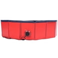 thumbnail image 2 of Tina de Baño Plegable para Mascotas Jadeshay Rojo, 2 of 8