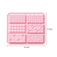 thumbnail image 6 of Joernso Waffle Mold Food Grade Non-sticky Silicone 6 Different Shapes Fondant Mold Kitchen Tool, 6 of 8