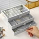 thumbnail image 3 of Jewelry Organizer with 3 Drawers Stackable Display Storage Box,B, 3 of 5