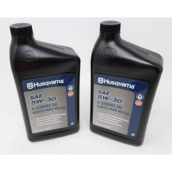 Husqvarna 32-oz 4-Cycle 5W-30 Snow Blower Engine Oil 593153503 (Pack of 2)