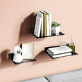 thumbnail image 2 of Salange Mini Projector Wall Shelf Mount/Cable Box, Router, Seasoning Jar Wall Mount/Modem, Router Shelf, Small, 2 of 12
