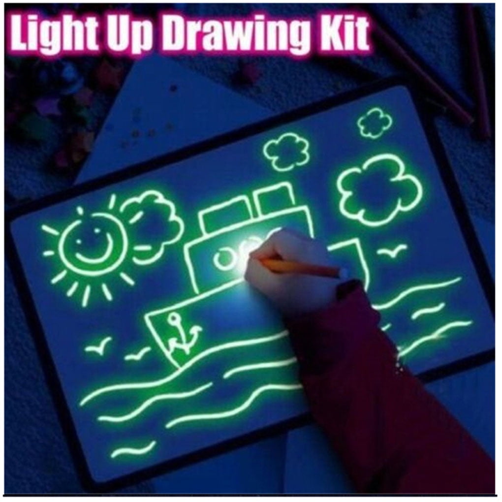 night light drawing board