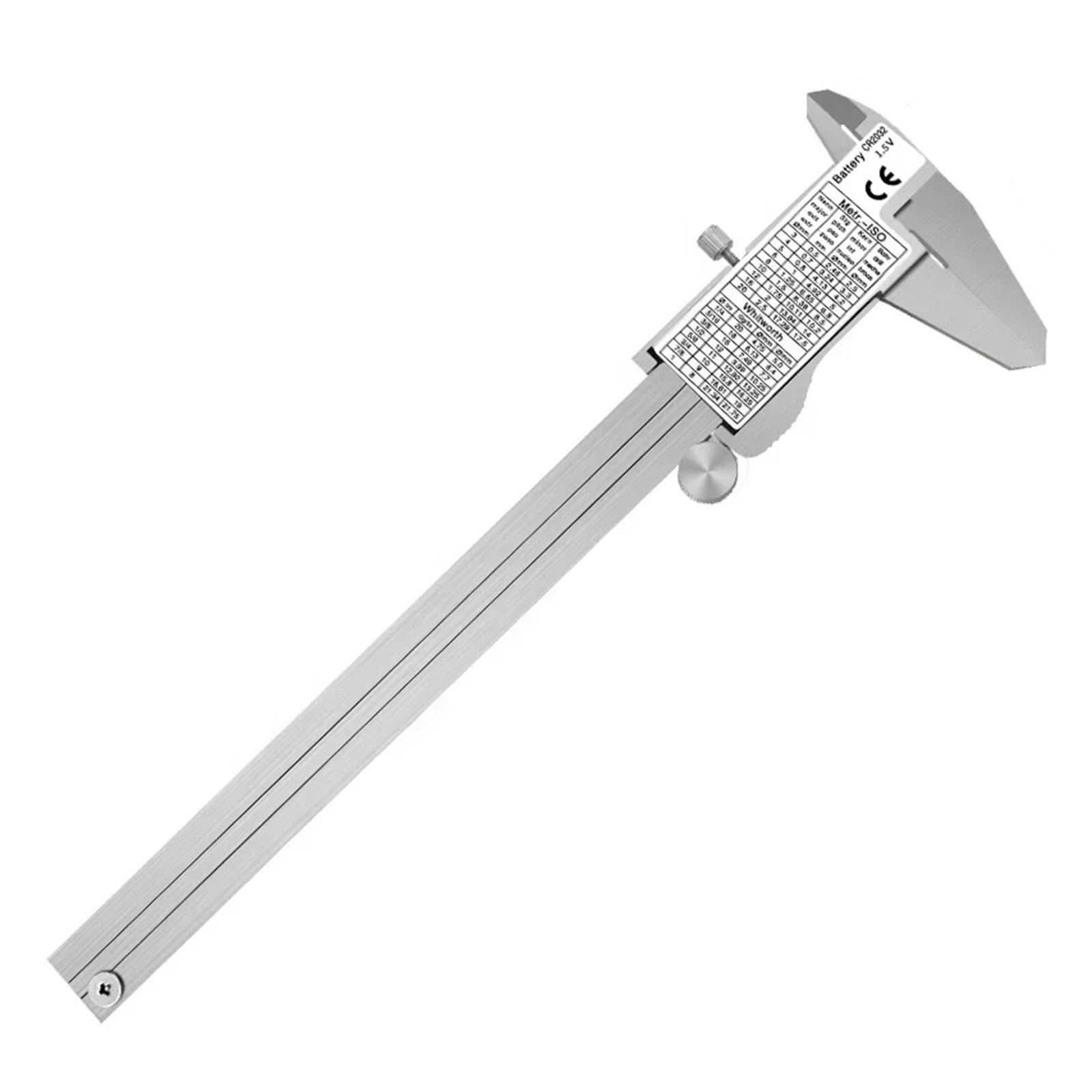 0-150mm Vernier Caliper Stainless Steel LCD Digital Caliper 6 Inch Instrument Depth Measuring Tools By ,Easy to Operate