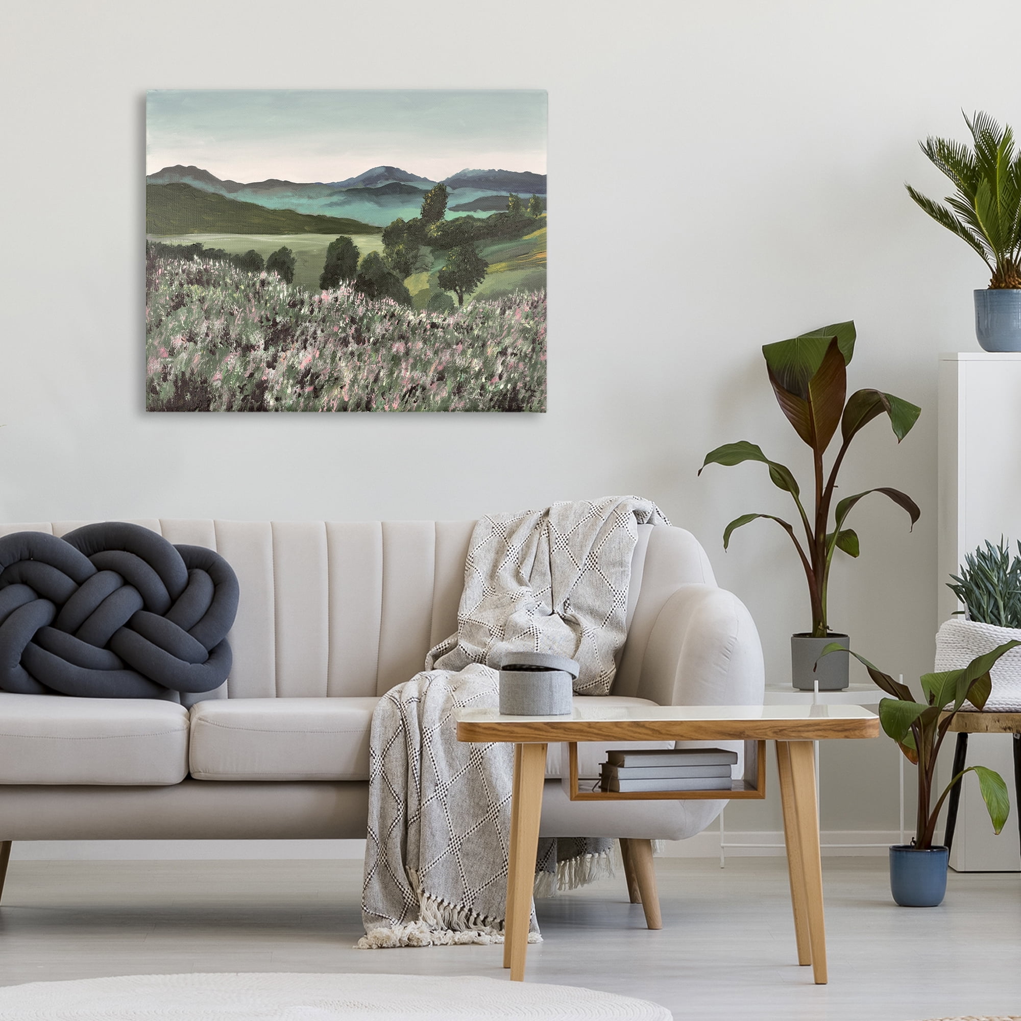 Stupell Industries Windblown Meadow Blooms Canvas Wall Art, design by Lee Ann Zirbes