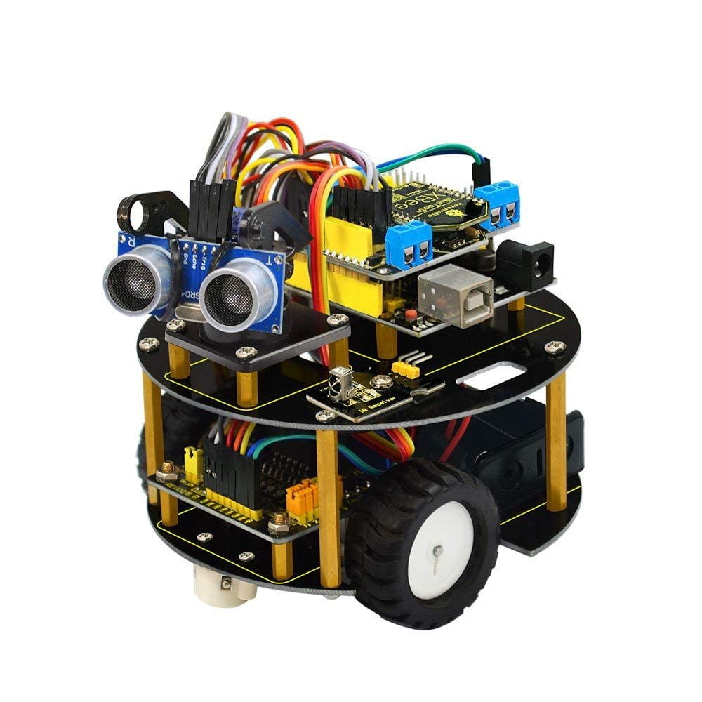 KEYESTUDIO Smart  Programming Home Robot Car Starter Kit for Arduino STEM Toys 