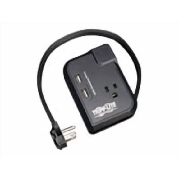 Tripp Lite, TRPTRAVELER3USB, 3-Outlet 2 USB Surge Protector, 1 Each