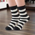 thumbnail image 4 of Vinsonshop 5 Pairs Slipper Socks for Men Mens Fuzzy Socks Fluffy Socks Winter Socks Fluzzy Socks Warm Socks Soft Socks Gray One Size, 4 of 4