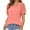 Pink, variant on Fesfesfes Women Shirts Womens Summer Tops V Neck T Shirts Puff Sleeve Tops Loose Casual Tshirts Short Sleeve Shirts for Women XL(US:10)