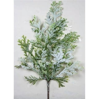 30 Artificial Cedar Spray/stem-winter Greenery-faux Christmas Greenery-holiday  Home Decor-artificial Evergreen Floral Spray/pick -  Denmark