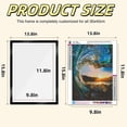 thumbnail image 2 of 2Pack Diamond Art Frames,13.8x9.8In Black Magnetic Diamond Frames,Diamond Art Frame Self-Adhesive for Wall Door Decor, 2 of 6