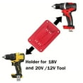 thumbnail image 3 of 5 Packs Tool Holder Mount for Tool,Also Fit for 20V, 12V Drill Holder,Hanger Yellow, 3 of 6