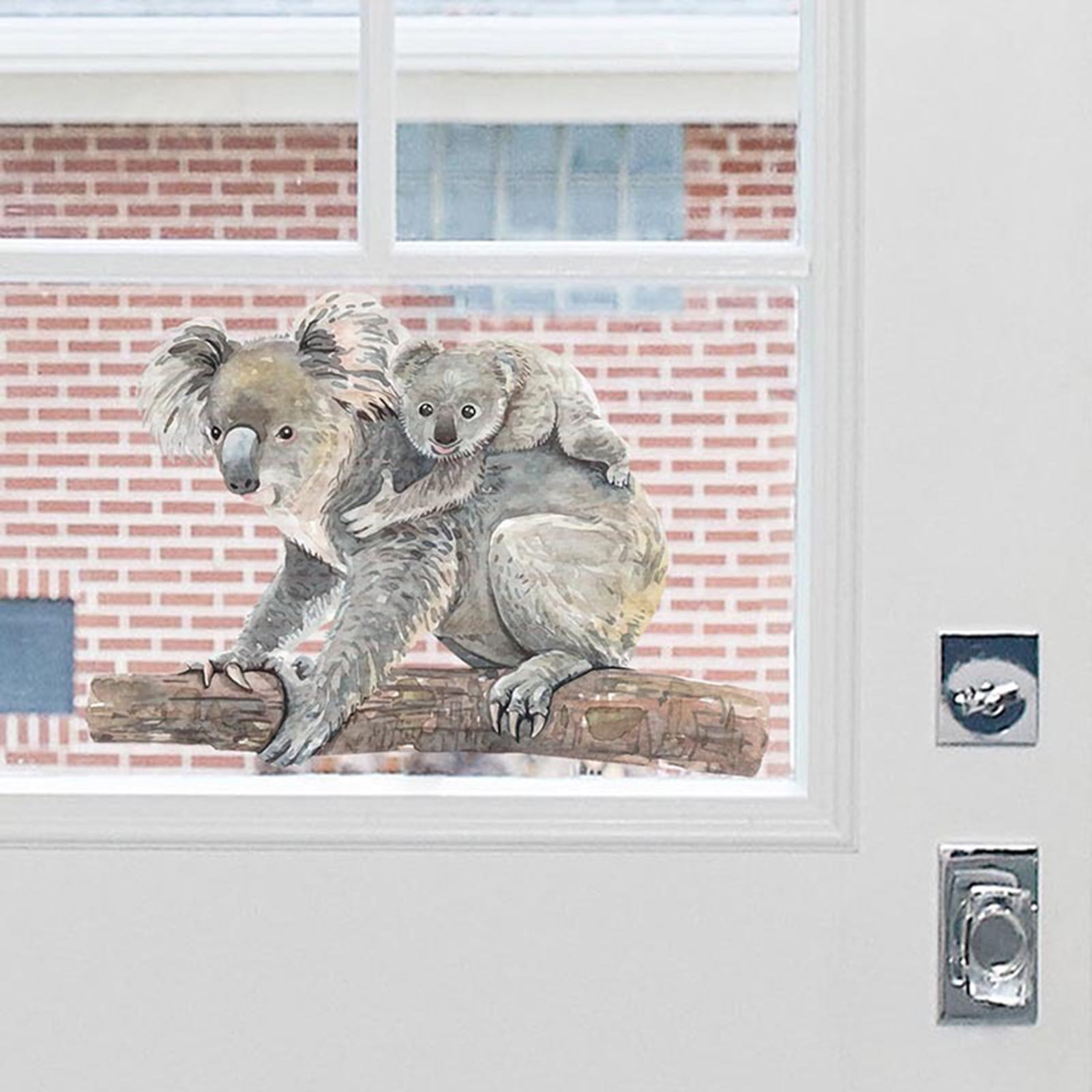 XWQ Removable Koala Bear Selfadhesive Wall Sticker Living Room