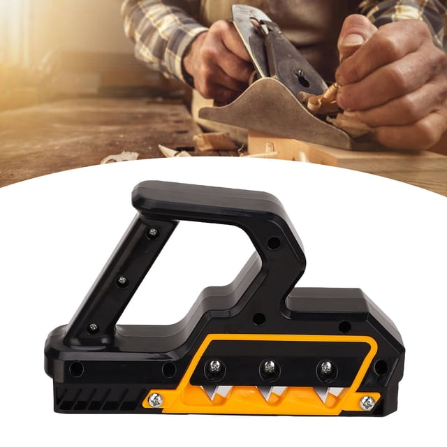 Rabot à Main en Plaque de Plâtre, Bordure en Plaque de Plâtre Raboteuse Multifonctionnelle Portable Coupe Précise avec 10 Lames en Acier Inoxydable pour Menuiserie