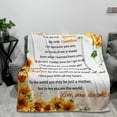 thumbnail image 4 of Yibo Mothers Day Birthday Gifts Blanket Flannel Soft and Comfortable Anti-static Bed Sofa Blanket, 4 of 7