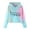 ZC-Multicolor, variant on WUANDIXFA Kids Crop Tops Girls Hoodies 4-13 Years Cute Flower Long Sleeve Fashion Sweatshirts,Black,8-9 Years