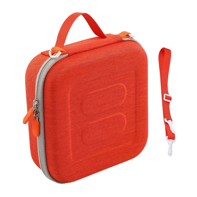 Langgg Protective Case Player Headphones Smart Speaker Portable Storage Yoto And Friendly Smart Hard For Player Smart Bag Orange L