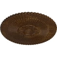 thumbnail image 3 of 41"OD x 1 5/8"P Nexus Ceiling Medallion (Fits Canopies up to 7 1/4"), Hand-Painted Root Beer Crackle, 3 of 6