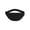 Black, variant on Virelaxpo Casual Canvas Waist Bag Multi Pocket Adjustable Strap Crossbody Sling Bag for Daily Commute Travel Work