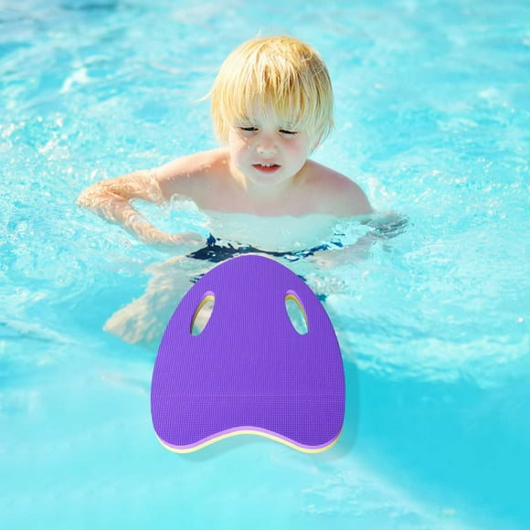 Swimming Pool Accessories, Two-Color Swimming Kickboard Kids Adults Safe Pool Training Aid Float Foam Board Tool, Swimming Pools for Kids, Swimming Pool Supplies, Purple(O)