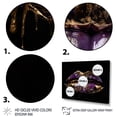 thumbnail image 3 of DESIGN ART Designart "Gold Lips Of Luxury Iv" Fashion Canvas Prints 40 in. wide x 30 in. high, 3 of 5