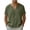 Army Green, variant on cfhntfmh Men's Linen T-Shirts V Neck Casual Loose Beach Shirts Summer Lightweight Cotton Short Sleeve Basic Vacation Tops