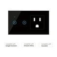 thumbnail image 1 of Smart Switch,Switch App Remote With 2 95-250v Switch App Voice Compatible Remote Voice With Wi-fi Switch Wi-fi Switch Outlet Wall Outlet With Wi-fi Wall Outlet Dsfen Iuppa, 1 of 7