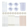 thumbnail image 2 of Tool 39PCS DIY Silicone Resin Measuring Cups Tool Kit 100ml Measure Cups  Finger Cots for Epoxy Resin Mixing Molds Jewelry Making for Adults Beginner, 2 of 7