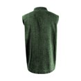 thumbnail image 3 of Tisuna Mens Sleeveless Shirts Button Down Breathable Casual Summer T-Shirts Mens Classic Collared Casual Shirts With Pocket For Sport Athletic Army Green Size L, 3 of 5