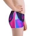thumbnail image 2 of Pofeuu Neon Toy Cat Reflections Print Boys' Boxer Brief Boys Underwear Kids Underwear Boys Cotton-Large, 2 of 7