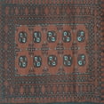 thumbnail image 1 of Ahgly Company Indoor Square Persian Light Blue Traditional Area Rugs, 7' Square, 1 of 4