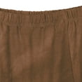 thumbnail image 5 of Urban CoCo Vintage Elastic Waist A-Line Midi Skirt (Brown, XL), 5 of 7